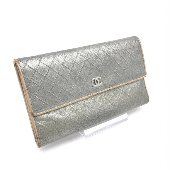 Chanel Long Wallet, Matelasse, Leather - Picture 4 of 16